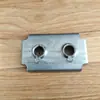 Porca com Rosca Interna para Tubo Quadrado de Metal, Peça de Conexão Soldada, Peça com Rosca Interna, Inserção com Rosca Interna para Tubo Redondo de Aço Inoxidável, Rosca Fêmea Embutida