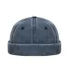 Novo Gorro de Algodão Lavado para Primavera e Outono para Casais, Chapéu Tang de Topo Macio Hip-Hop de Rua, Chapéu de Proprietário Versátil para Todas as Estações para Homens, Transfronteiriço