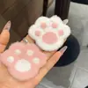 Presilhas de cabelo fofas e divertidas de pelúcia em formato de pata de gato, presilhas mágicas adoráveis de gato KT e coelho Miffy, acessórios de cabelo atacado