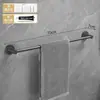 Porta Toallas Móvil Dorado de Cobre Puro, Barra Giratoria para Toallas Montada en la Pared sin Taladro para Baño, Lavabo y Holder para Toallas de Baño
