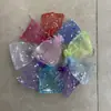Bolsa de Malla de Gasa con Diseño de Estrellas y Luna, Bolsa de Organza con Cordón, Neceser, Bolsa para Empaquetar Joyería