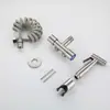 Exportación Transfronteriza Acero Inoxidable 304 Pistola Rociadora para Inodoro Set de Asiento Colgante para Descarga Baño Pistola Rociadora de Alta Presión Bidé