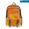 Bolsa de Viagem Estudante Escolar Bolsa de Viagem Tie-Dye Gradiente de Cor Nova Chama Estampa Digital 3D Transfronteiriça