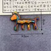 Peine de Sándalo con Forma de Caballo para Masaje de Meridianos, Set en Caja de Regalo, Buena Suerte y Prosperidad, Regalo para Personas Mayores