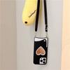 Funda de Cuero con Patrón de Lichi Japonés y Coreano para Teléfono Apple 13 para iphone11/14Promax Cartera tipo billetera con ranura para tarjetas