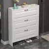 Gabinete para Zapatos con Tapa abatible, Simple y Moderno, Gabinete de Entrada de Gran Capacidad para Apartamentos Pequeños, Zapatero a Prueba de Polvo para la Entrada del Hogar
