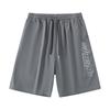 Shorts de Seda Gelada Estampados Masculino Verão Finos Tendência Marca Soltos Casuais Comprimento Médio Esportivos Secagem Rápida Shorts de Praia