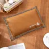 Almohada fresca de verano almohada de tallo de té seda de hielo almohada fresca de bambú almohada fresca de mahjong almohada antigua de ratán de bambú almohada de verano almohada individual de bambú
