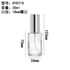 Frasco de Perfume Frasco Vazio 18 Boca de Rosca 30ml Frasco com Borrifador Frasco de Amostra de Perfume Portátil Xuzhou Vidro Frasco de Perfume
