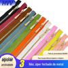 Cor 3 Fechamento Automático Saco Cauda Fechada Roupa Bagagem Zíper de Metal Personalizado