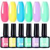 Venta al por mayor de Gel para Uñas Transfronterizo Color Caramelo Macaron Esmalte en Gel Gel para Uñas Nuevo Gel para Uñas