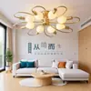 Candelabro Estilo Nórdico Moderno Americano, Iluminación Sencilla para Dormitorio, Lámpara de Techo para Sala de Estar y Comedor, Luz LED Personalizada, Exclusivamente para Ventas Transfronterizas