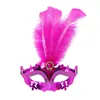 Máscara de Festa Baile de Halloween Meio Rosto Transfronteiriça Sexy Máscara para Olhos Adereço de Fantasia Carnaval Amazon Feminina Plástico