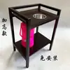 Mesa de Café para Mesa de Mahjong, Mesa de Mahjong Gruesa de Doble Capa, Mesa Auxiliar para Casa de Té, Mesa de Café para Sala de Juegos, Estante para Té, No Requiere Instalación
