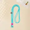 Lanyard para Teléfono Móvil de Cara Sonriente Popular Llavero Cuerda Trenzada para Muñeca Cadena Anti-Pérdida para Teléfono Móvil Regalo de Vacaciones Cuerda para Cámara Ccd