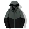 Chaqueta de Trabajo Tres en Uno Desmontable de Dos Piezas a Prueba de Viento Cálida para Otoño e Invierno con LOGOTIPO Estampado y Bordado