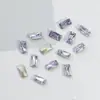 Mini circonita 2x4mm circonita rectangular micro circonio alta permeabilidad decoración de uñas ropa de muñeca diy cuadrado azúcar circonita Diamante hecho a mano