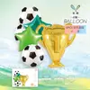Mecrla Comércio Exterior Exportação Copa do Mundo Temático Balão de Folha de Alumínio Troféu Futebol Real Madrid Argentina Camisa Festa