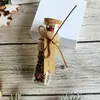 Garrafa dos Desejos Minimalista, Garrafa de Vidro com Rolha Estilo Floresta, Frasco Pequeno Tipo Tubo de Ensaio, Caixa de Doces Transparente, Caixa de Doces para Casamento, Caixa de Presente