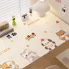 Alfombrilla protectora especial para escritorio para escritorios de estudio de dormitorio, alfombrilla para escritorio de estudiante, ecológica, lavable, impermeable y limpiable