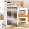 Estante de almacenamiento de rotuladores transfronterizos, modelo de escritorio, giratorio de 360 grados, multi-agujero, soporte de exhibición de gran capacidad para rotuladores y bolígrafos de colores