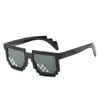 Gafas de Sol de Mosaico Fiesta Fiesta Gafas Divertidas Moda de Celebridades de Internet Gafas Decorativas Rendimiento de Baile Gafas de Sol de Moda