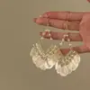 2025 Novos Brincos Elegantes Europeus e Americanos Retrô Gota Antiga Exagerados Incrustados com Strass Leve Luxo Brincos Femininos Atacado