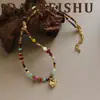 Elegante Collar con Colgante de Elefante Retro Bohemio en Forma de Huevo, Lujo Ligero, Sensación de Alta Gama, Cadena Versátil para Clavícula para Mujer