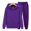 Traje de Sudadera Deportiva Casual Nuevo para Hombre de Primavera y Otoño Moda Masculina Tendencia Traje de Sudadera de Color Sólido