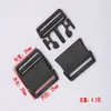 Hebilla de Seguridad para Cochecito de Bebé, Hebilla Ultradelgada para Cinturón de Asiento de Coche, Hebilla Cuadrada Pequeña Plana, Hebilla Plana de Liberación Rápida de Plástico Delgado, Hebilla Plana