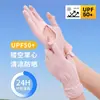 Guantes de Protección Solar para Mujer, Visera Solar para Montar, Anti-ultravioleta, Seda de Hielo, Delgados, Antideslizantes, Verano, Exteriores, Transpirables, Pantalla Táctil, Conducir