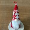 Pingente de Boneco Sem Rosto de Natal Transfronteiriço, Chapéu Pontudo de Tricô, Barba de Pelúcia, Design de Gnomo, Decoração de Árvore de Natal