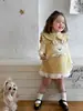 Ropa Infantil Zhele Vestido para Niña Invierno Dibujos Animados Chaleco de Lana para Niños Vestido de Princesa Vestido para Bebé Niña Clase a