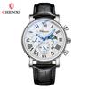 Chenxi chenxi cinturón multifuncional para hombre reloj de negocios reloj de cuarzo fase lunar estrella calendario de hora 973