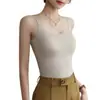 Camisola de una pieza sin costuras más vendida con copas fijas para mujer, agradable para la piel, adelgazante, versátil, prenda exterior, capa base, espalda hermosa 6631 Ropa interior