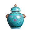 Cerámica de Jingdezhen 2.5kg Jarra de Vino Botella de Vino Sellada Botella de Vino Vacía Jarra de Vino Coleccionable Retro Antiguo Jarra de Vino Personalizada