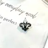 Pendientes serie tinta negra de aleación de titanio F-136, rosca interna de titanio G23, anillos de labio de circonita cúbica, joyería para piercing
