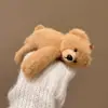Clip para el pelo de osito tierno tumbado de dibujos animados Pinza BB Pinza lateral para flequillo Pasador Pinza superior Accesorios para el pelo de oso de peluche Diadema