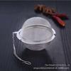Creative filtro de resíduo de chá colander vazamento de malha de aço inoxidável bola de chá compartimento de chá de malha de chá bola de chá fabricante de chá atacado