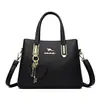 Nova Bolsa Maternidade Grande Capacidade 2024 Elegante de Alta Qualidade para Mulheres de Meia-idade Bolsa de Mão Versátil Bolsa Transversal Feminina Bolsa Tote