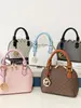 Bolsas letra M estampada bolsa concha feminina moda bolsa de mão clássica casual versátil bolsa de ombro transversal atacado