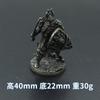 Cobre Blanco Arthur Soldado Rey Modelo Legendario Shogun Samurai Juguete Regalo Personalidad de Hombres Juego de Mesa Pieza de Ajedrez Adornos Auricular