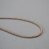 Collar de Cadena para Clavícula de Perla Sintética Redonda de Alto Brillo Estilo Maillard Retro Francés Elegante Lujo Accesible Alta Gama para Mujeres