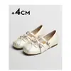 Zapatos Mary Jane Lan Gui para Mujer 2026 Nuevo Verano Estilo Ballet Francés, Hermosos y Cómodos con Tacón Oculto, Perfectos para Combinar con Vestidos