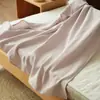 Tecido de algodão orgânico, manta fina de gaze dupla camada, cueiro de algodão puro para bebês e crianças pequenas, colcha infantil, toalha de banho