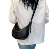 Bolsa de Dumpling de Venta Caliente Transfronteriza para Mujer, Procesamiento de Muestras Hecho a Medida, Bolso de Mujer, Bolso de Hombro, Logo Personalizado con Imágenes