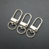 Chaveiro de liga metálica feito à mão para acessórios de joias, fivela de conexão, fivela de cabeça de cartão, pulseira de pulso, pulseira, chaveiro, acessórios para joias
