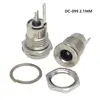 Dc099 Todo Metal Dc-099 Enchufe de Alimentación DC 5.5-2.1/2.5mm Enchufe Montaje en Panel