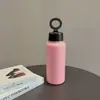 Olla espacial de acero inoxidable 304 con boquilla de succión, soporte magnético para teléfono móvil, termo deportivo, taza deportiva para exteriores de acero inoxidable