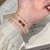 Pulsera de Cristal de Limón Natural Única con Torre de Cristal Amarillo Empalmado para Perfume para Mujeres, Exquisita, Fresca, Joyería Versátil para el Día a Día